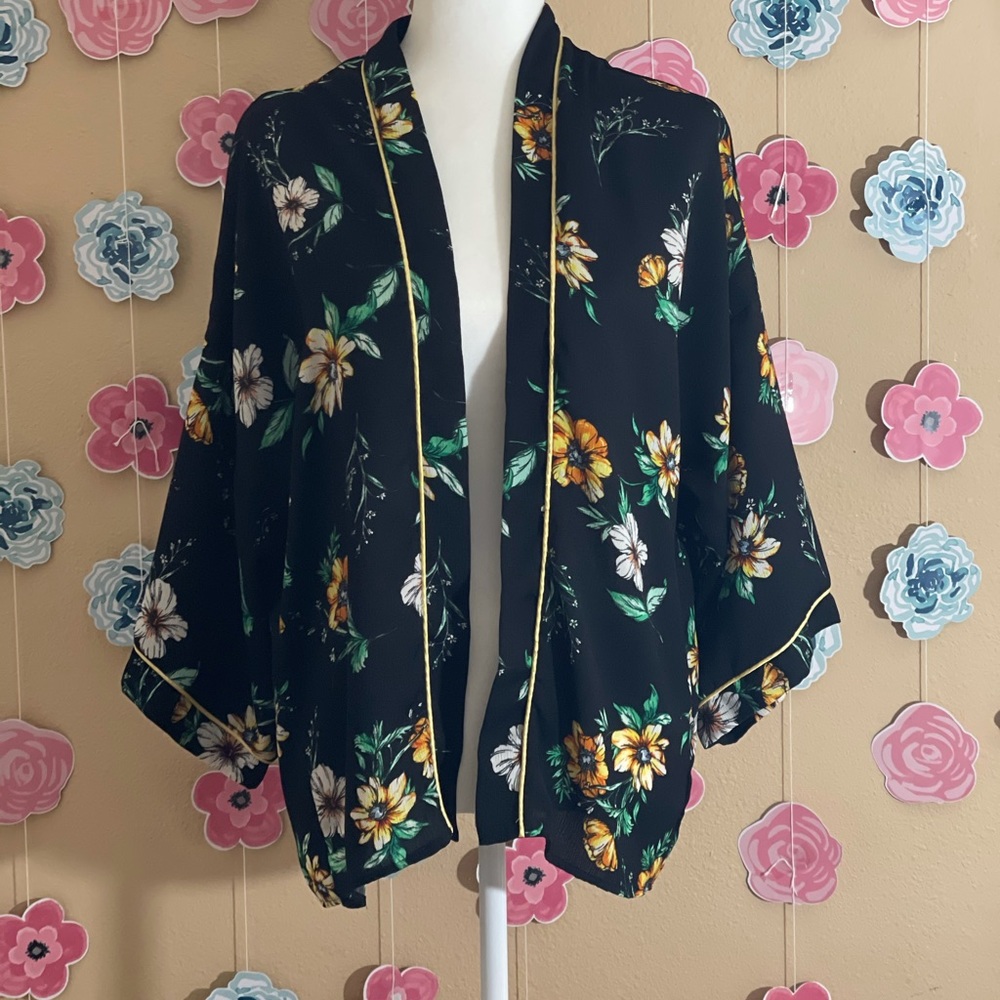 Floral cardigan